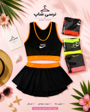مایو دوتیکه دامنی سایز XL